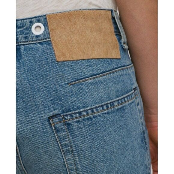 Rag & Bone Engineer Jeans Retro High Rise
Relaxed Loose Taper Ankle Crop Size 24 - Picture 3 of 14